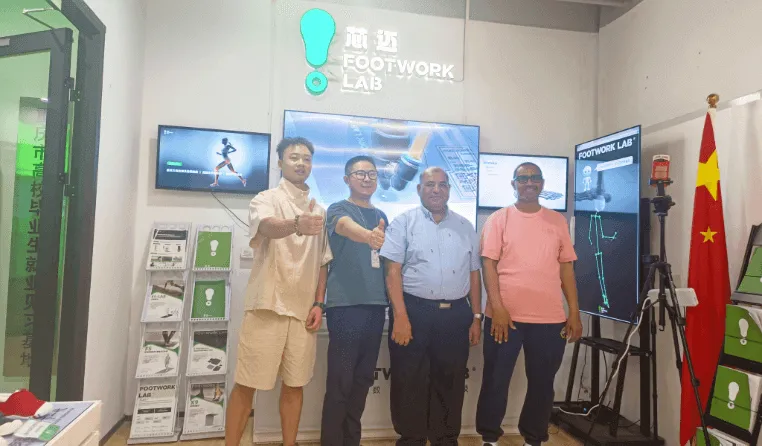 Saudi clients visit