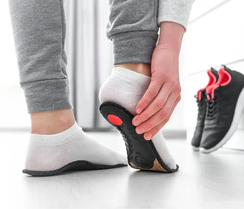 Heel spur treatment