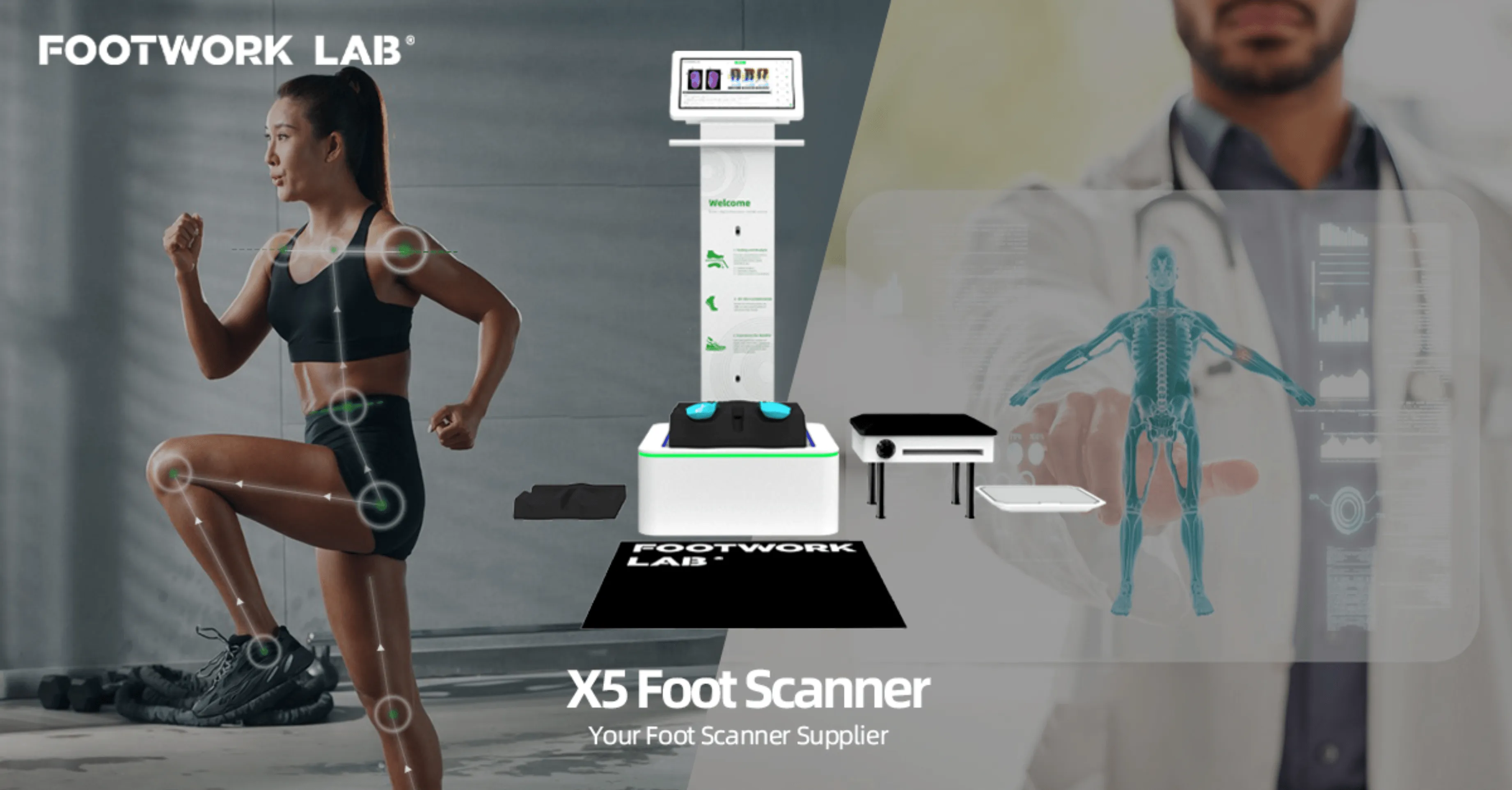 X5 foot scanner diabetic exam