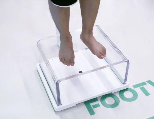 Podoscope examination